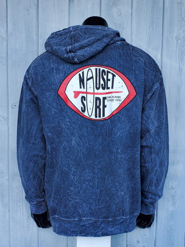 Patch Logo BOMBER HOOD SALTWATER WASH -Red - Nauset Surf Shop