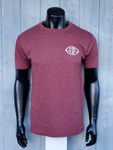 Patch Logo STYLEMASTER HEATHER TEE -OC White - Nauset Surf Shop