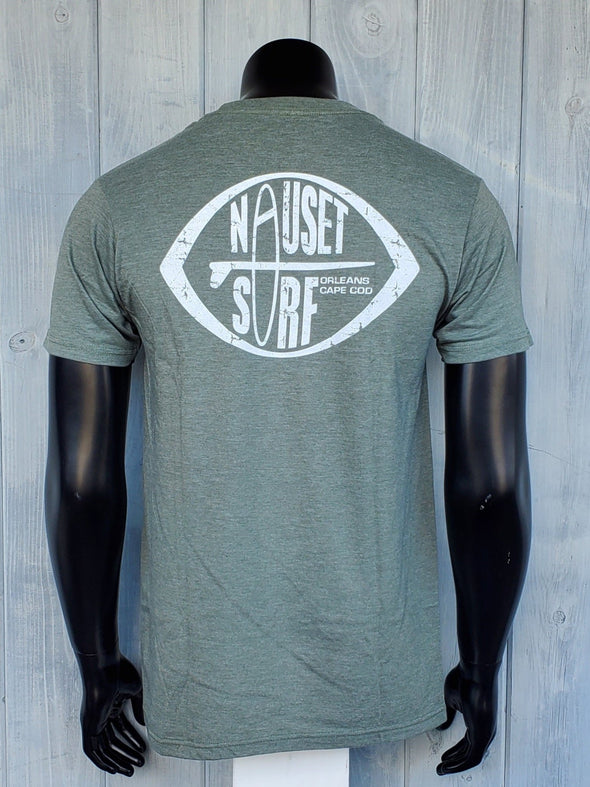 Patch Logo STYLEMASTER HEATHER TEE -OC White - Nauset Surf Shop